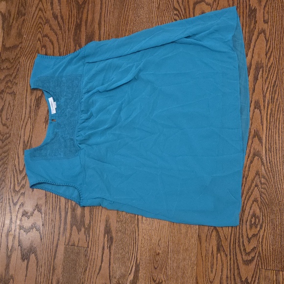 Motherhood -  Black and White Short Sleeve Tee; Blue And White Tank - Size L - Picture 10 of 16